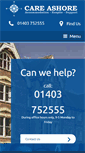 Mobile Screenshot of careashore.org
